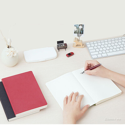 

COMIX C8032 Creative Grid Dot Notebook Notepad with 308 Pages Dark Blue Cover
