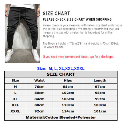 

Mens Casual Tracksuit Training Jogging Joggers Sweat Pants Bottoms Gym Trousers