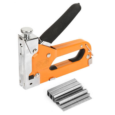 

Greensen Manual Staple Gun Nailer Nail Gun Hand Operated Nailing Tool for Furniture Woodworking