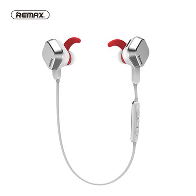 

Remax S2 Magnet Sports Bluetooth Headset Wireless White Earphone with Mic Music Clear Volume package For Android IOS