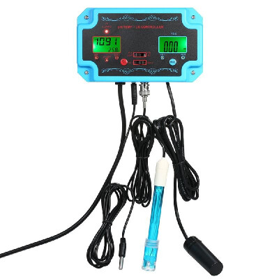 

Professional 3 in 1 pHTDSTEMP Water Quality Detector pH Controller with Relay Plug Repleaceable Electrode BNC Type Probe Water Q