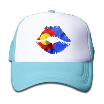 

Colorado Lips Trucker Hat Adjustable Mesh Cap For Boy & Girl