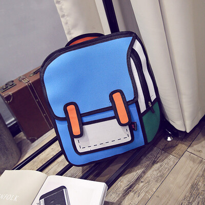 

3D 2nd YUAN YUAN YUAN YUAN YUAN YUAN YUAN PALIN MIAO SCHOOL PACKAGE OF THE SAME KOREAN STUDENTS KOREAN STUDENT BACKPACKAGE CARtoo