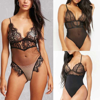 

Sexy-Women&acutes Lace Lingerie Nightwear Underwear G-string Babydoll Sleepwear Dress