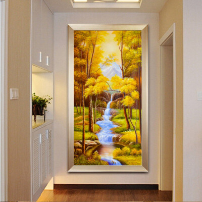 

Scenery DIY diamond painting rhinestone pasted painting Full Scenery living room decoration