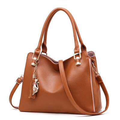 

Womens bag 2019 new bag ladies casual fashion soft bag female slung portable elegant shoulder bag