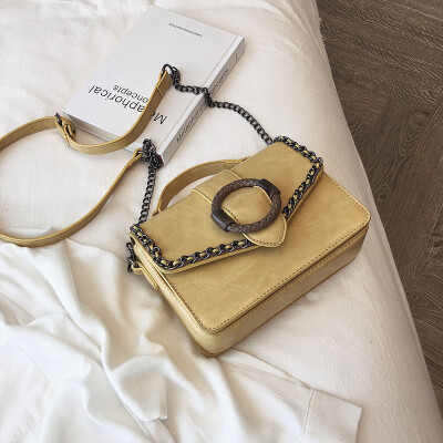 

Summer bag handbags new wave 2019 Korean version of the wild shoulder slung ins super fire fashion chain small square bag