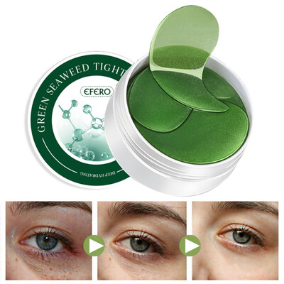 

Seaweed Crystal Collagen Eye Mask Eyes Cream Anti Wrinkle Anit Age Patch Sleep Gel Hydroge Patches Under The Eyes Bags Pads