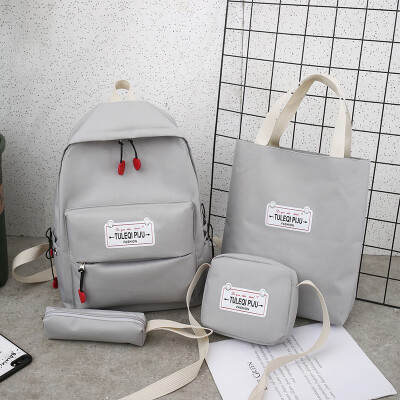 

Ins style schoolbag female Korean version of high school students large capacity simple forest department ancient feeling girl bac