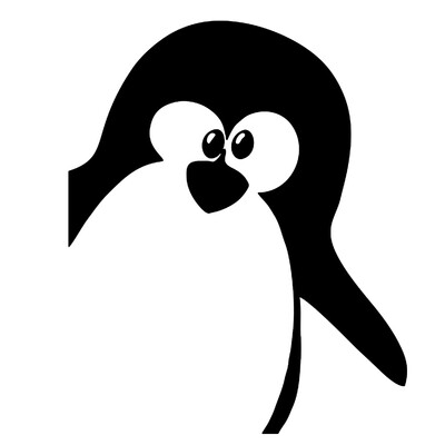 

Cute Penguin Wall Stickers Removable Kids Room Kindergarten Wall Decor