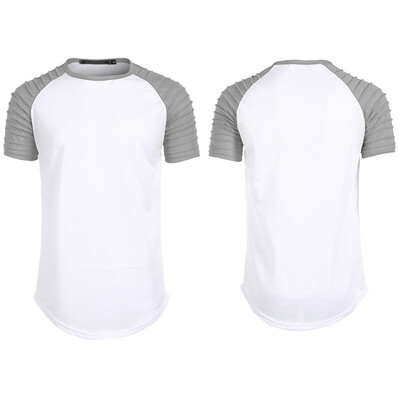 

Mens Gym Summer Slim Fit Casual Short Sleeve Muscle Tee Tops T-shirt Blouse
