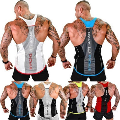 

Fashion Men´s Gym Tee Shirt Sport Fitness Bodybuilding