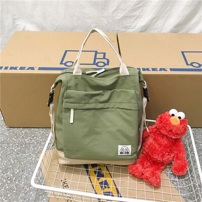 

Gu Gu Gan Junior High School Shoulder Pack Girl Ins Wind Large Capacity Travel Backpack University Students Backpack