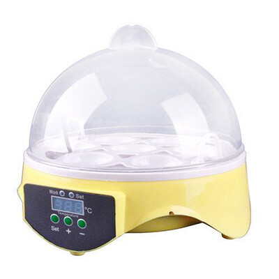 

7 Digital Clear Egg Turning Incubator Hatcher Temperature Control Bird Duck
