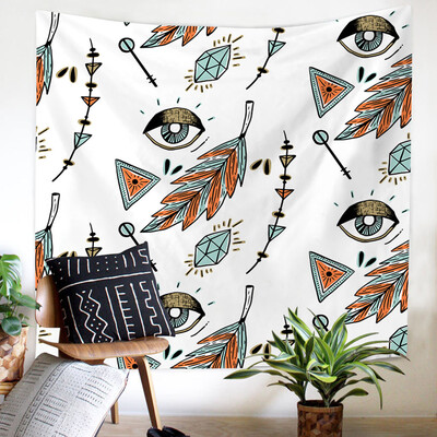 

Gobestart Colorful Print Tapestry Art Room Wall Hanging Tapestry Art Nature Home Decor