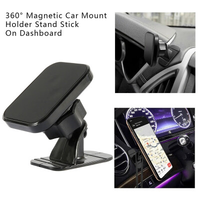 

360° Magnetic Car Mount Holder Stand Stick on Dashboard for Cell Phone