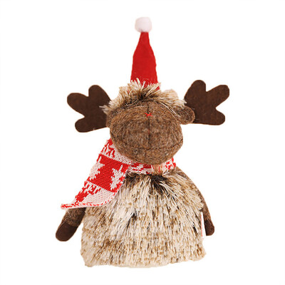 

1 Merry Christmas Cloth Doll Home Tree Decoration Children Gifts Pendant Party