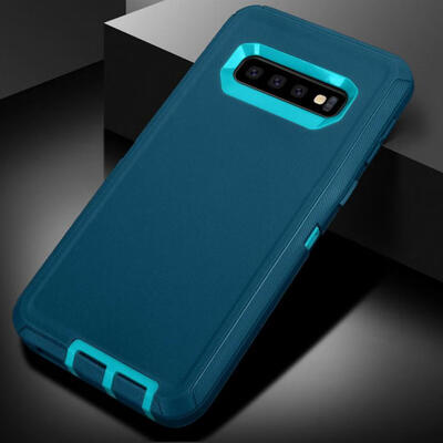 

Hybrid Armor Shockproof Rugged Phone Case PC&TPU Combo Protective Cover Case for Samsung Galaxy S10S10 PlusS10E