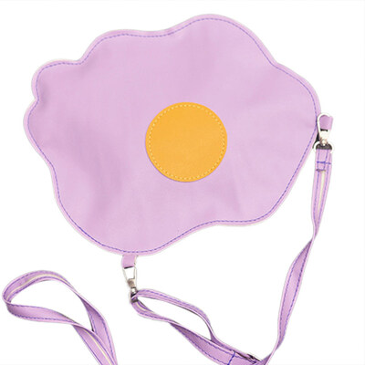

Travel Dating Creative Fried Egg Womens Faux Leather Crossbody Shoulder Bag