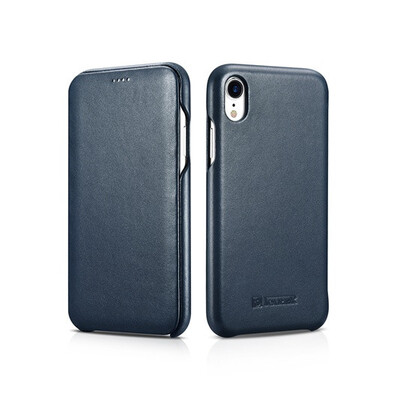 

ICARER Fashion Case For Apple iPhone XR  MAX Case Skin Genuine Leather Book Cover For iPhone X  Phone Case real leather Busi