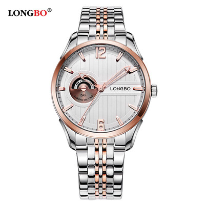 

Trendy fashion mens watch waterproof quartz steel belt casual couple watch watch men