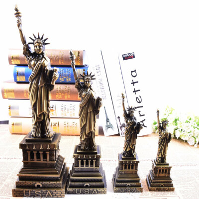 

NeillieN American Statue of Liberty Creative Ornaments Models Retro-European Metal Home Jewelry Photographic Projects Gifts