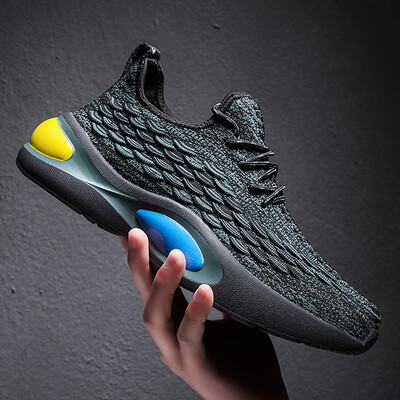

Net shoes mens sports shoes casual shoes running tide shoes breathable flying woven shoes mens shoes tide