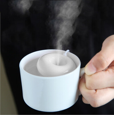 

〖Follure〗Home Office Mini USB Donuts Humidifier Floats On The Water Air Fresher
