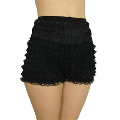 

Lady Frilly Lace Ruffle Shorts Knickers Panty Bloomers Underpants Underwear Sexy