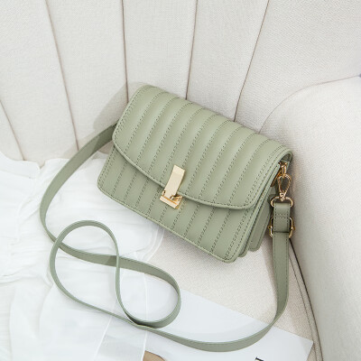 

Summer on the new small lady bag fashion trend of inclined bag chic simple one-shoulder small square bag