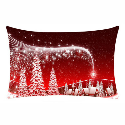 

〖Follure〗Merry Christmas Rectangle Cushion Cover Throw Pillow Case Pillowcase