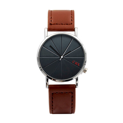 

New Gold Dial Casual Men Wristwatch Simple Quartz Women Ladies Watches Luxury Male Watch Clock Relogio Feminino Montre Femme &Ff