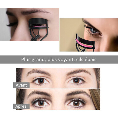 

〖Follure〗Eyelash Curler Clip Of Professional Makeup Tools With Five Alternative Silicone
