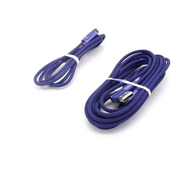 

Mini Double Elbow Data Cable Practical 90 Degree Charging Line For Android Type-C Mobile Phone-1m