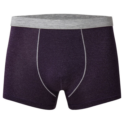 

Tailored 4PC Men Summer Breathable Ice Silk Stitching Sexy Comfortable Shorts Underpants