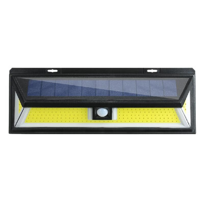 

Solar Lights Waterproof COB PIR Motion Sensor Wall Lamp Security Night Lighting Easy Install for Patio Garden Fence Driveway Garag