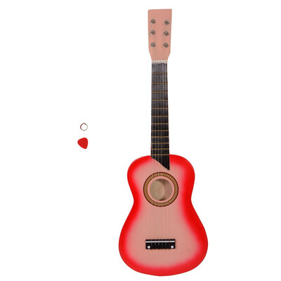

Ktaxon New 21" 23" 25" 6 Strings Beginner Practice Acoustic Guitar Musical Instrument Child Kids Gift
