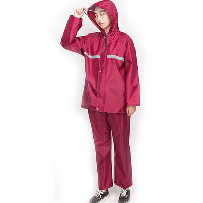 

HaoJie Big hat split raincoat motorcycle riding 12807