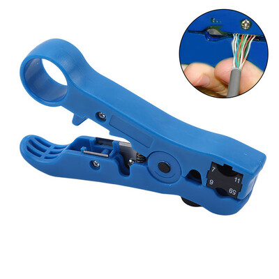 

〖Follure〗Rotary Coax Coaxial Cable Wire Cutter Stripping Tool RG59 RG6 RG7 RG11 Stripper