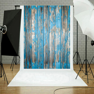 

Gobestart Vinyl Wood Wall Floor Photography Studio Prop Backdrop Background 3x5FT A