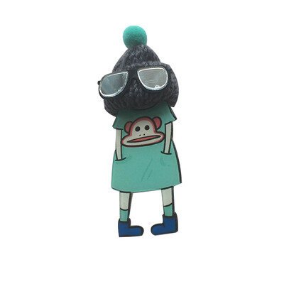 

Women Wool Hat Cute Brooches Pins In Backpack Girl Gifts