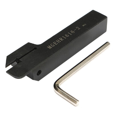 

MGEHR1616-2 16x100mm Grooving Parting Cut-Off Tool Holder Wrench for 2mm MGMN200