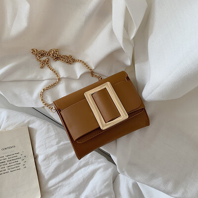 

Girls small bag new Korean version of the shoulder Messenger bag fashion chain portable small square bag tide
