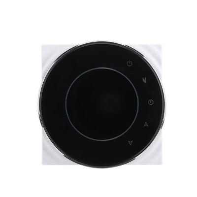 

BECA Programmable Round Fan Coil Thermostat 95240VAC Four Pipe HeatingCooling Touch Screen 52 Weekly Data Memory Air Conditione
