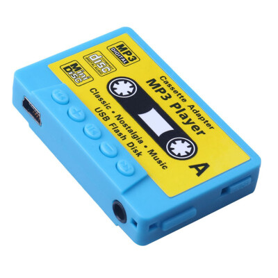 

MP3 Player Magnetic Tape shape Fidelity sound effect Music Media Player 35mm Jack With Rechargeable Battery