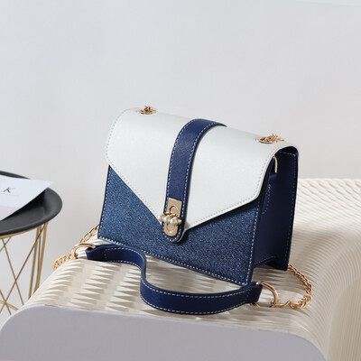 

Summer Chain Bag Ins Super Fire in Korean Version of Little Girls Chain Bag with One Shoulder&Oblique Bag