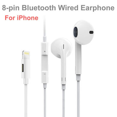 

2-in-1 Wired Bluetooth Earphones with Mic Charging Function Stereo Headphones for iPhone 8 7 6s Plus  Max XR