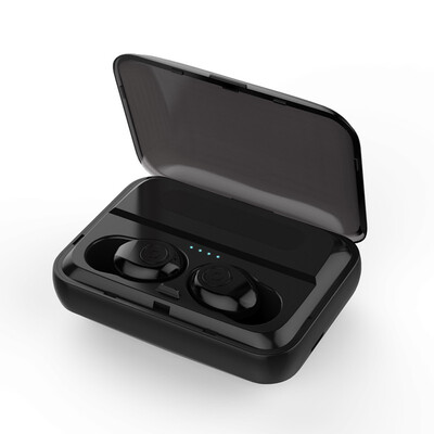 

F9-3 Bluetooth 50 Earphones Wireless Headset IPX7 Waterproof Sports Earbuds With Mic 3000mAh Power Bank for Phones