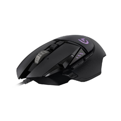 

Logitech G502 Adaptive Gaming Mouse Wired RGB Tunable Weights 12000 DPI 11 Programmable Buttons