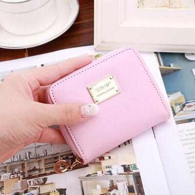 

Maison Fabre Women Leather Small Wallet Card Holder Zip Coin Purse Clutch Handbag Dropshipping Mar08